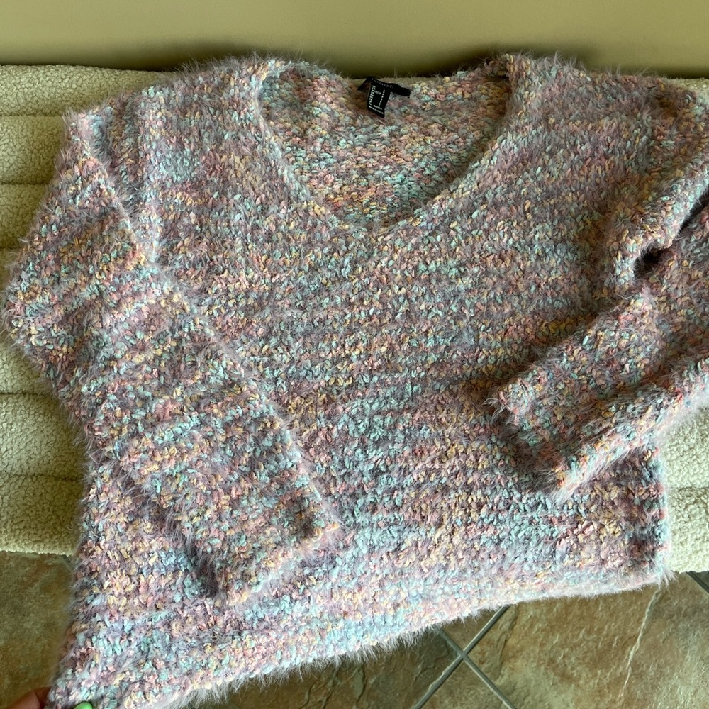 Fuzzy sweater